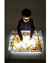 tickit Exploration Light Tray - A3 - Transparent Polycarbonate - Infinite Game Experiences Sensory Games_