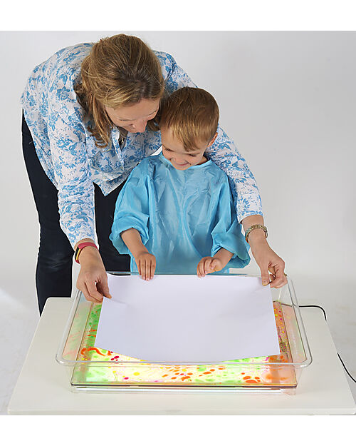 tickit Exploration Light Tray - A3 - Transparent Polycarbonate - Infinite Game Experiences Sensory Games_