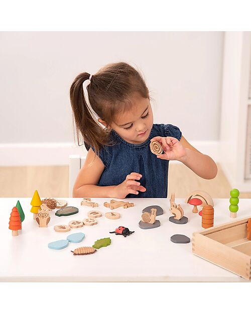 tickit Forest Game Set - Woodland Trail - in Wood - from 3 Years Montessori Toys