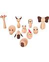 tickit FSC Beech Wood Animal Friends Set - 10 Pieces - +3 Years Wooden Animals