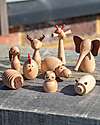 tickit FSC Beech Wood Animal Friends Set - 10 Pieces - +3 Years Wooden Animals