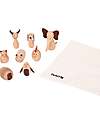tickit FSC Beech Wood Animal Friends Set - 10 Pieces - +3 Years Wooden Animals