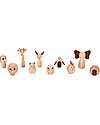 tickit FSC Beech Wood Animal Friends Set - 10 Pieces - +3 Years Wooden Animals