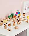 tickit FSC Beech Wood Farm Set - 15 Pieces - A+3 Years Wooden Animals