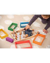 tickit FSC Beech Wood Mirror Tray - 36 x 24 x 3 cm - 0+ Sensory Games_