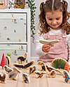 tickit FSC Birch Wood Blocks - Birds - 15 Pieces - 0+ Wooden Animals