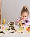 tickit FSC Birch Wood Blocks - Forest Animals - 15 Pieces - 0+ Wooden Animals