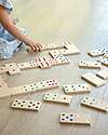 tickit FSC Birch Wood Jewel Dominoes - 28 Pieces - 11 x 5.5 cm - Ages 2 and Up Board Games