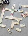 tickit FSC Birch Wood Jewel Dominoes - 28 Pieces - 11 x 5.5 cm - Ages 2 and Up Board Games