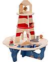 tickit FSC Birch Wood Lighthouse Island - 46 x 37 cm - +3 Years Wooden Blocks and Construction Sets