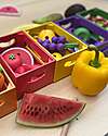 tickit FSC Emu Wood Fruit and Vegetable Threading Set - 26 Pieces - +3 Years Wooden Food