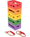 tickit FSC Emu Wood Fruit and Vegetable Threading Set - 26 Pieces - +3 Years Wooden Food