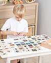 tickit FSC Poplar Wood Tile Set - 90 Pieces - with Box - 6 x 6 cm - +3 Years Pretend Play