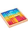 tickit Gem Building Mirror Tray - 72 Pieces - from 3 Years - For Light Panel Sensory Games_