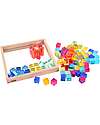 tickit Gem Cube Mirror Tray - 100 Pieces - from 3 Years - For Light Panel Sensory Games_