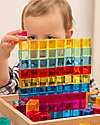 tickit Gem Cube Mirror Tray - 100 Pieces - from 3 Years - For Light Panel Sensory Games_