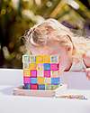 tickit Gem Cube Mirror Tray - 25 Pieces - from 3 Years - For Light Panel Sensory Games_
