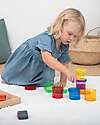 tickit Gem Cubes Game Set - 10 Pieces - from 10 Months - for Light Panel Sensory Games_