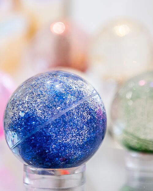 tickit Glitter Sensory Balls - Rainbow - 7 Pieces - Diameter 6.5 cm - +3 Years Sensory Games_