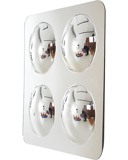 tickit Mirror with 4 Domes - 49 x 49 cm - +3 Years Sensory Games_
