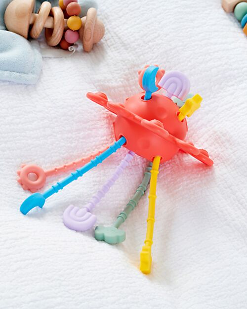 tickit Multisensory Game - Tactile Planet - Rainbow - Food Grade Silicone Sensory Games_