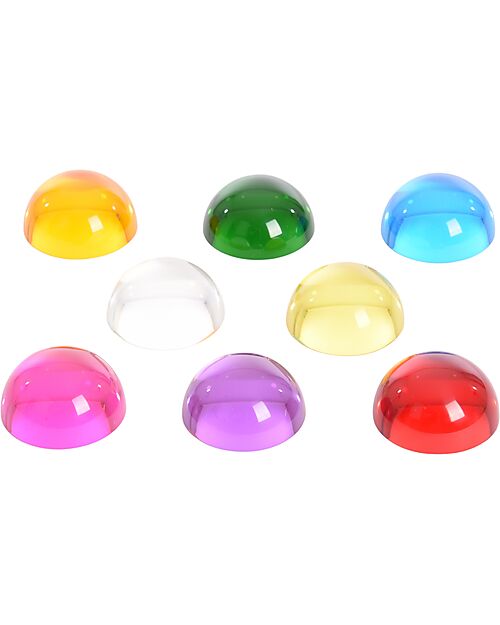 tickit Perception Hemispheres - 8 Pieces - Diameter 5 cm - 0+ Sensory Games_
