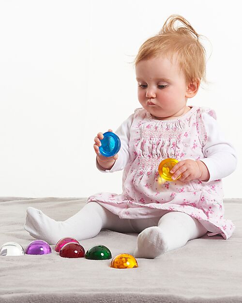 tickit Perception Hemispheres - 8 Pieces - Diameter 5 cm - 0+ Sensory Games_
