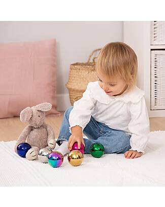 tickit Reflective Sensory Mystery Balls - Blue/Green/Gold/Pink/Silver/Mirror Burst - 6 Balls - Suitable for All Ages Sensory Games_