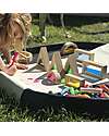 tickit Sensory Blocks - 16 Blocks and 4 Shapes - in Wood - from 12 Months Wooden Blocks and Construction Sets