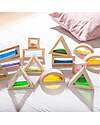 tickit Sensory Blocks - 16 Blocks and 4 Shapes - in Wood - from 12 Months Wooden Blocks and Construction Sets