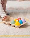 tickit Sensory Egg Game - Rainbow - 6 Pieces - Food Grade Silicone Sensory Games_