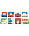 tickit Sensory Game Set - Color Crystal Block - 15 Inspiration Cards - from 3 Years Sensory Games_