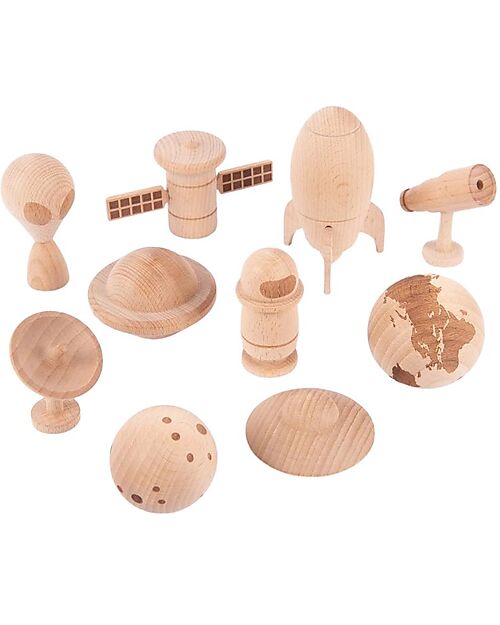 tickit Sensory Game Set - Space Adventure - in Wood - from 3 Years Sensory Games_