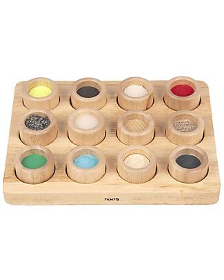 tickit Sensory Game Set - Touch & Match Board - 12 Pieces - from 3 Years Sensory Games_