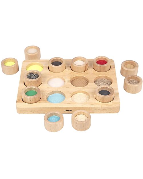 tickit Sensory  Game Set - Touch & Match Board - 12 Pieces - from 3 Years Sensory Games_