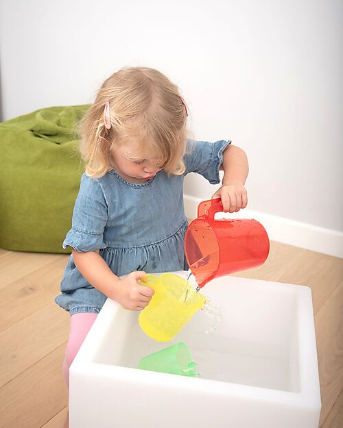 tickit Sensory Mood Water Play Cube - 40 x 40 x 40 cm - with power supply Sensory Games_
