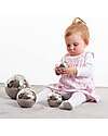 tickit Sensory Reflective Balls - Mirrored Silver - 4 Balls - Suitable for All Ages Sensory Games_