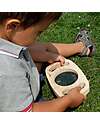 tickit Sensory Toy in FSC Rubber Wood - Easy Hold - Magnifying Glass - 12m+ Sensory Games_
