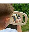 tickit Sensory Toy in FSC Rubber Wood - Easy Hold - Magnifying Glass - 12m+ Sensory Games_