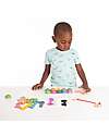 tickit Set of 11 Keys - Rainbow - Solid Beech Wood - from 10 Months Sensory Games_