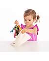 tickit Set of 11 Keys - Rainbow - Solid Beech Wood - from 10 Months Sensory Games_