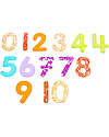 tickit Set of 14 Glittery Number for Led Panel - Fun and Sensory Knowledge Sensory Games_