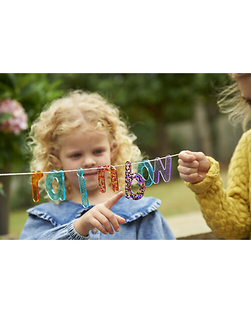 tickit Set of 26 Glittery Letters for LED Panel - Fun and Sensory Knowledge Sensory Games_