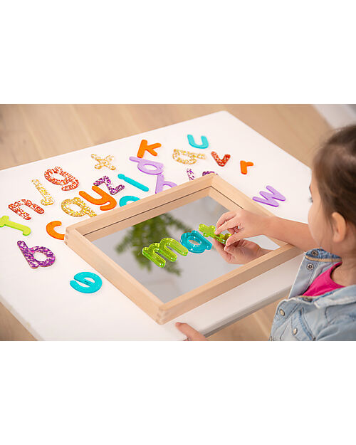 tickit Set of 26 Glittery Letters for LED Panel - Fun and Sensory Knowledge Sensory Games_