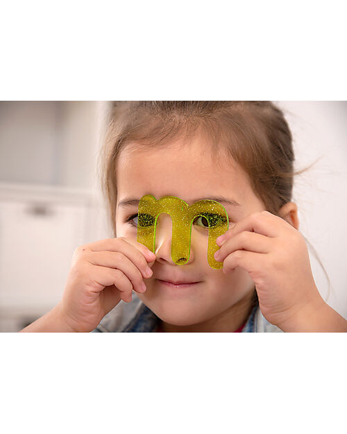 tickit Set of 26 Glittery Letters for LED Panel - Fun and Sensory Knowledge Sensory Games_