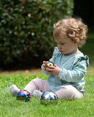 tickit Set of 3 Mistery Balls - Steel - Diameter 6 to 10 cm - 0+ Sensory Games_