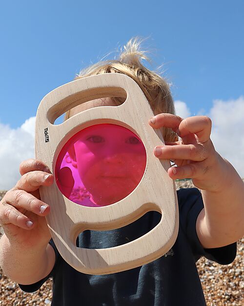 tickit Set of 6 Sensory Toys in FSC Rubber Wood - Easy Hold - 12m+ Sensory Games_