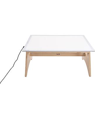 tickit Set Table and A2 LED Light Panel - Color Changing - 63.5 x 46 cm - Stimulates Fun and Sensory Knowledge Sensory Games_