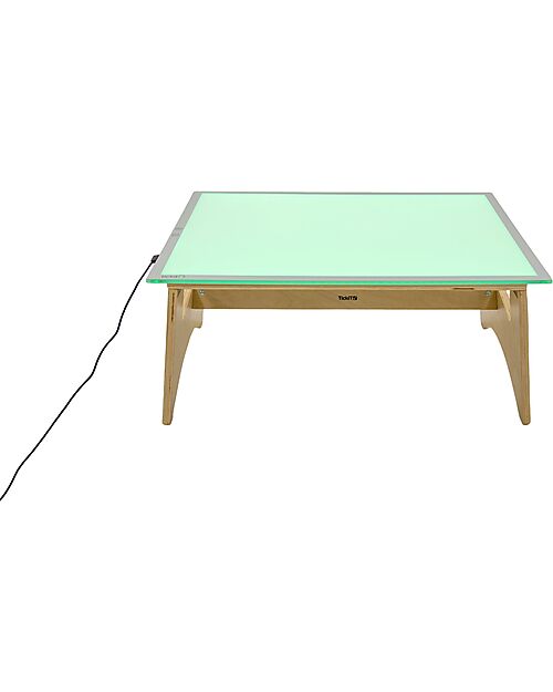 tickit Set Table and A2 LED Light Panel - Color Changing - 63.5 x 46 cm - Stimulates Fun and Sensory Knowledge Sensory Games_