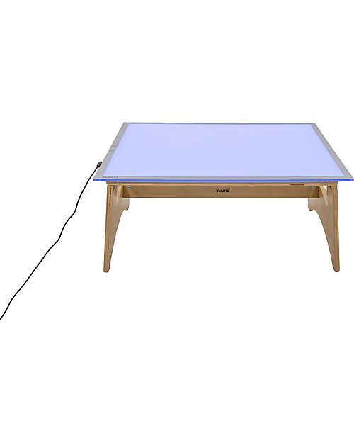tickit Set Table and A2 LED Light Panel - Color Changing - 63.5 x 46 cm - Stimulates Fun and Sensory Knowledge Sensory Games_